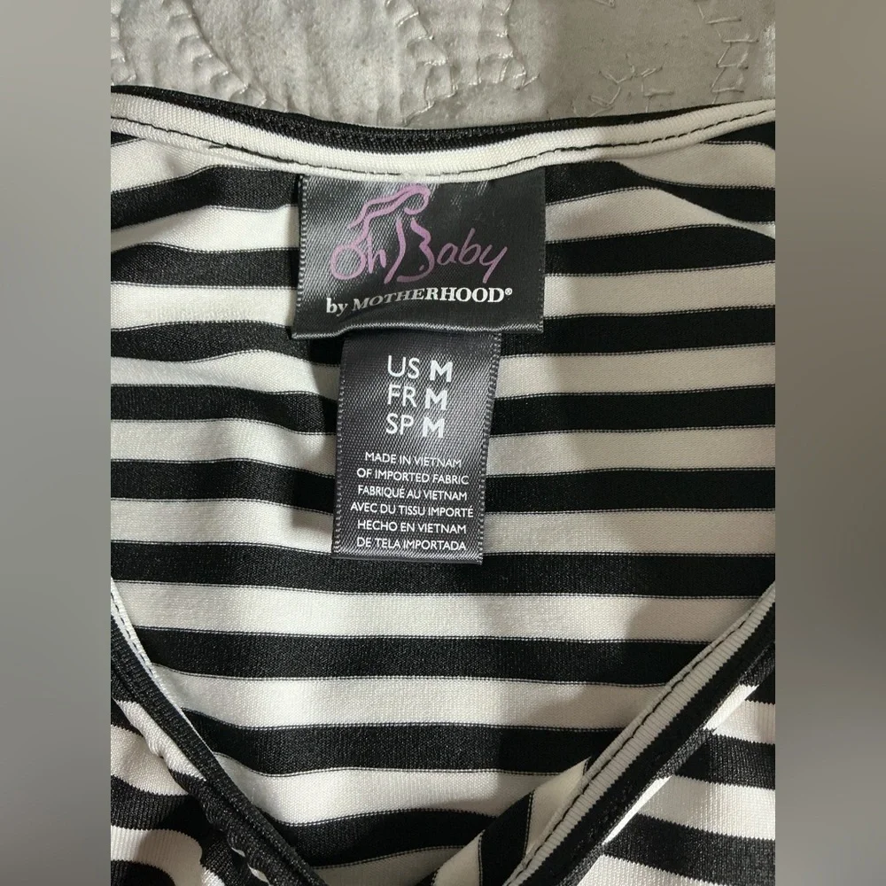 by MOTHERHOOD Black and White Tank Top SIZE M - Picture 9 of 9